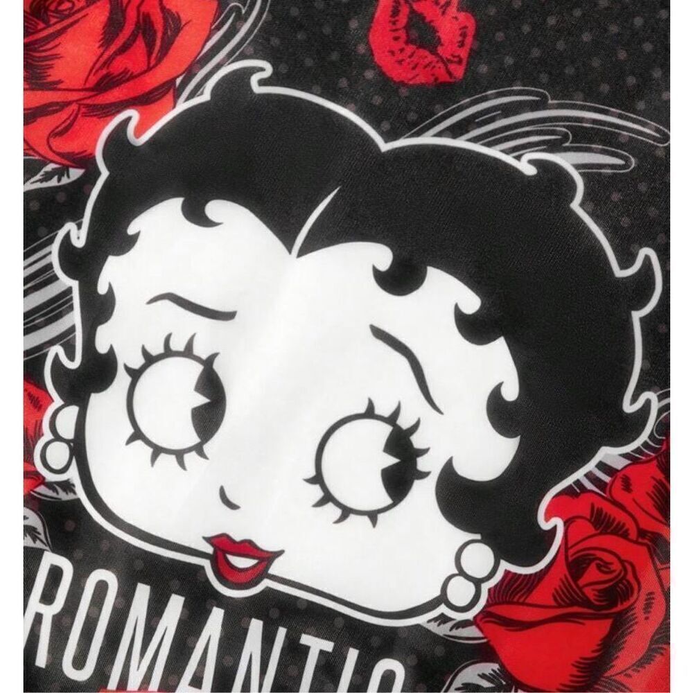 Betty Boop Reusable Foldable Tote Bag - Picture 3 of 4